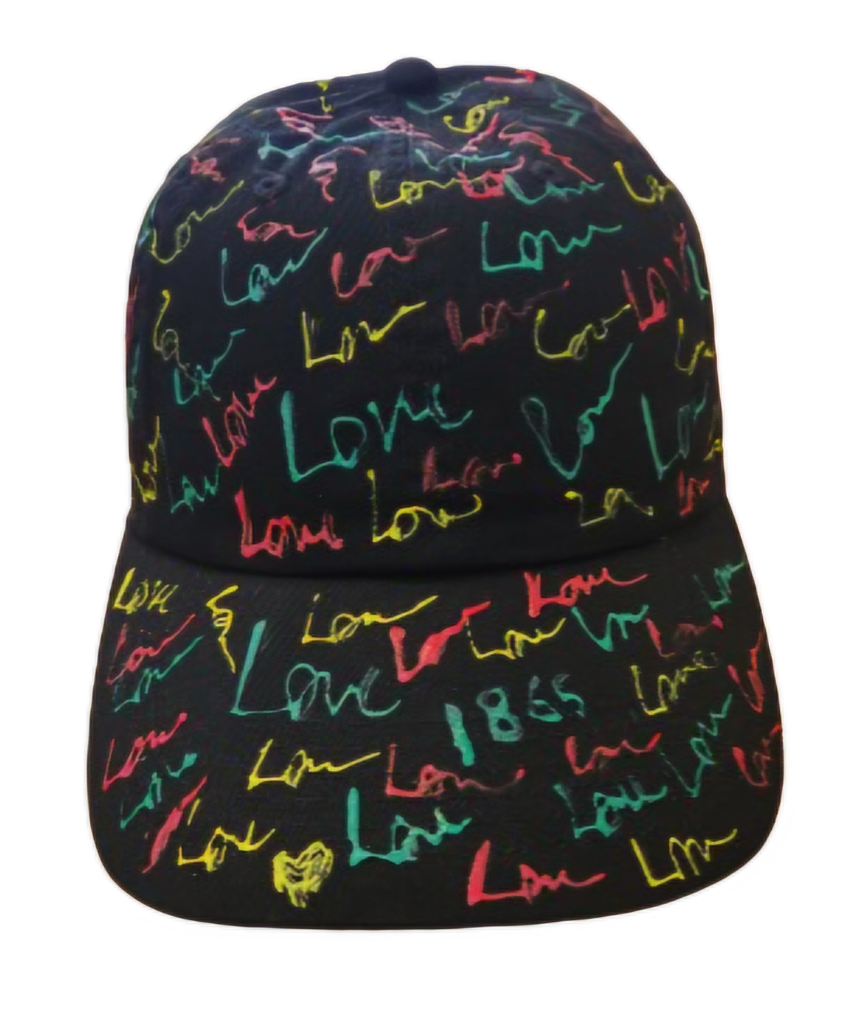 Love love Love hand painted hat (Juneteenth)