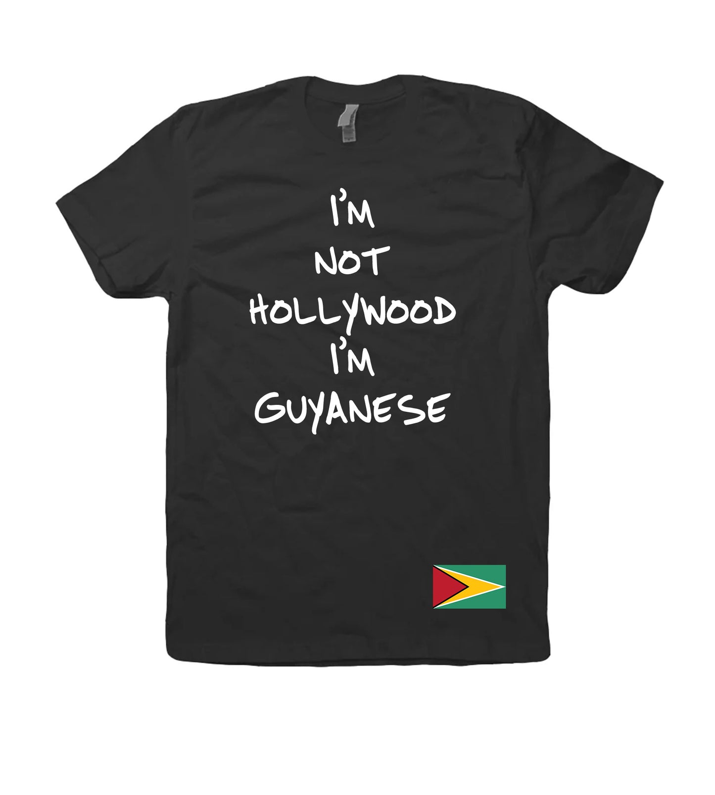 "I'm not hollywood I'm Guyanese"