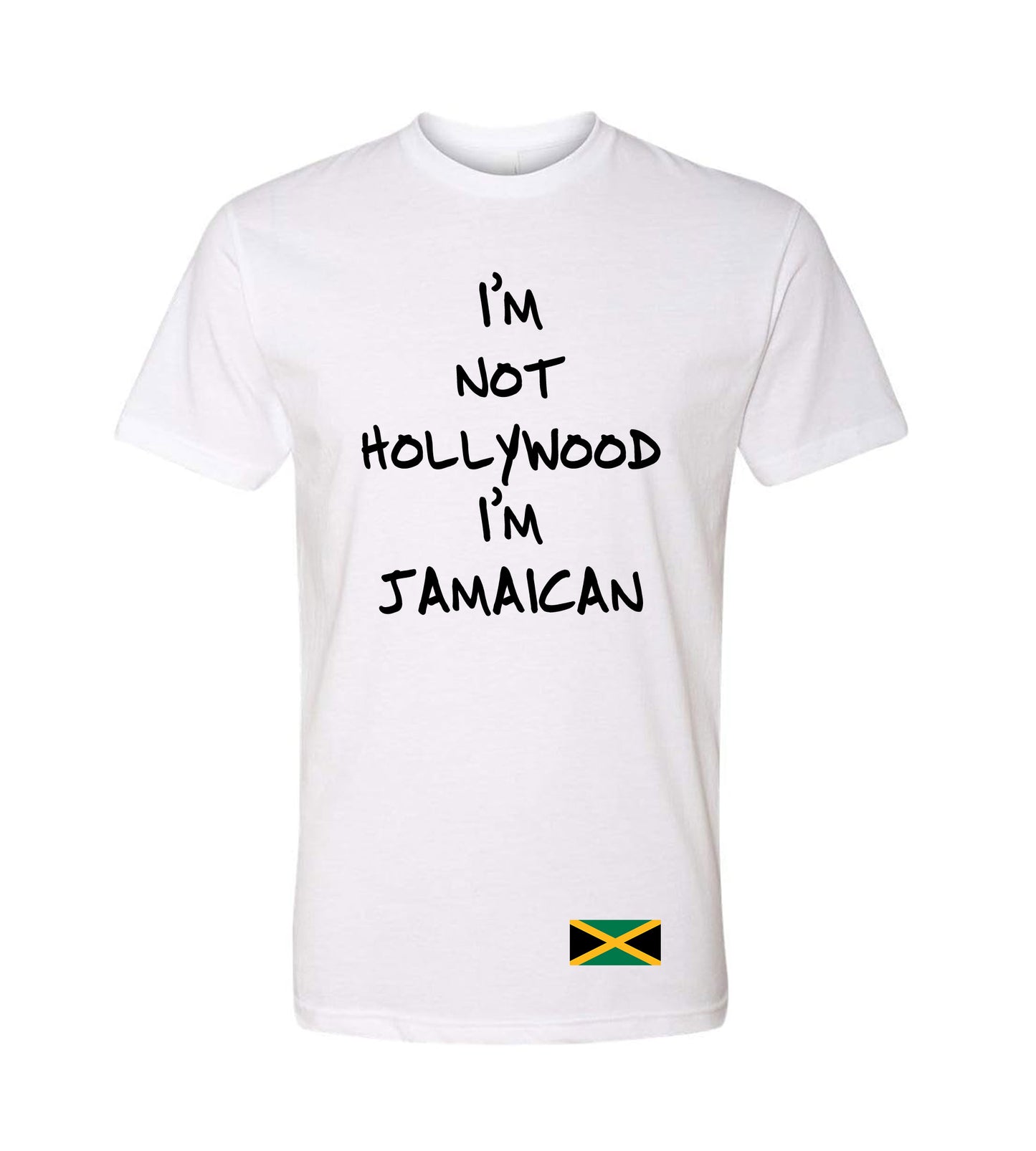 "I'm not hollywood I'm Jamaican"