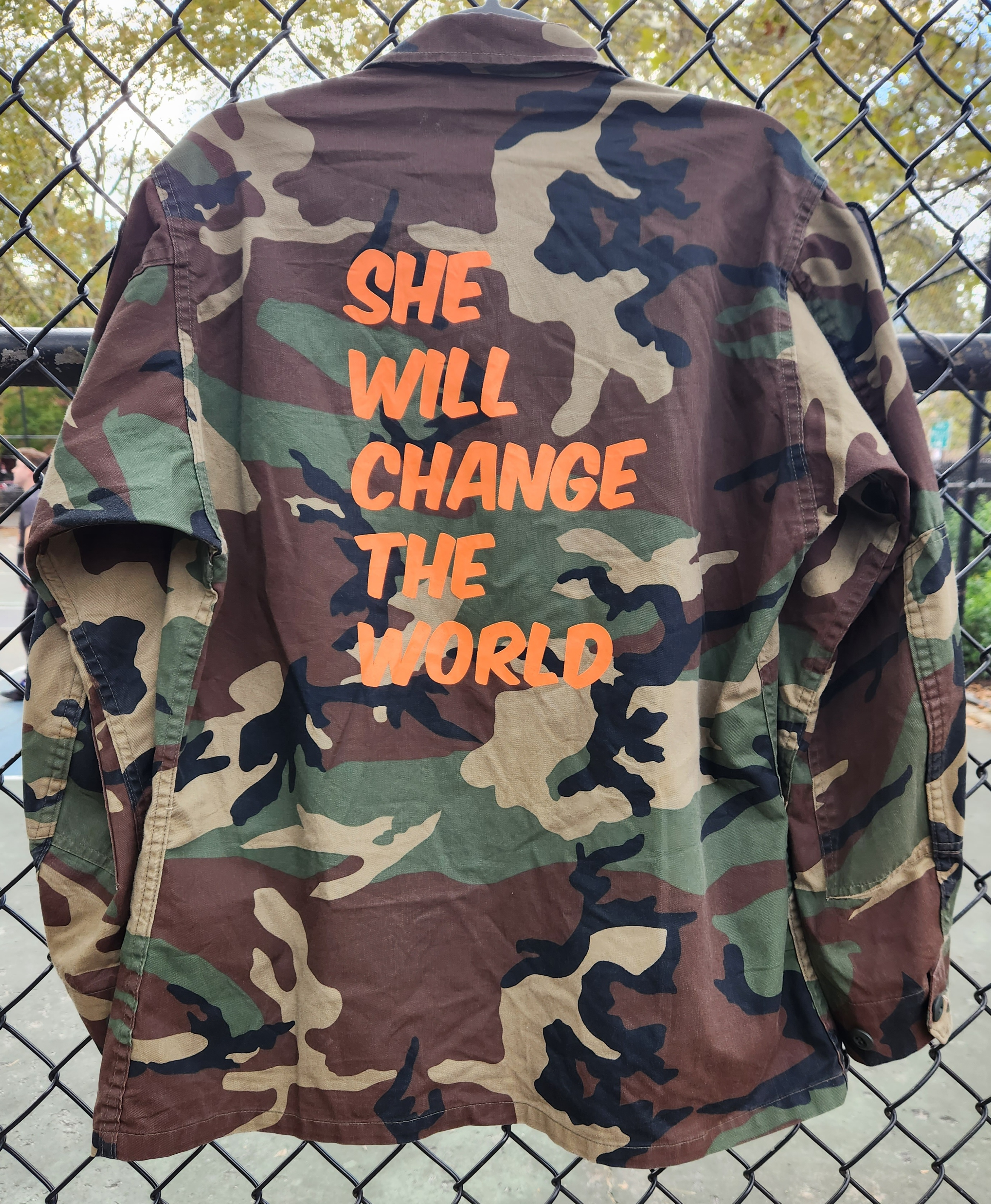 SHE WILL CHANGE THE WORLD