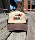 "Flower To The People" Tucker Hat