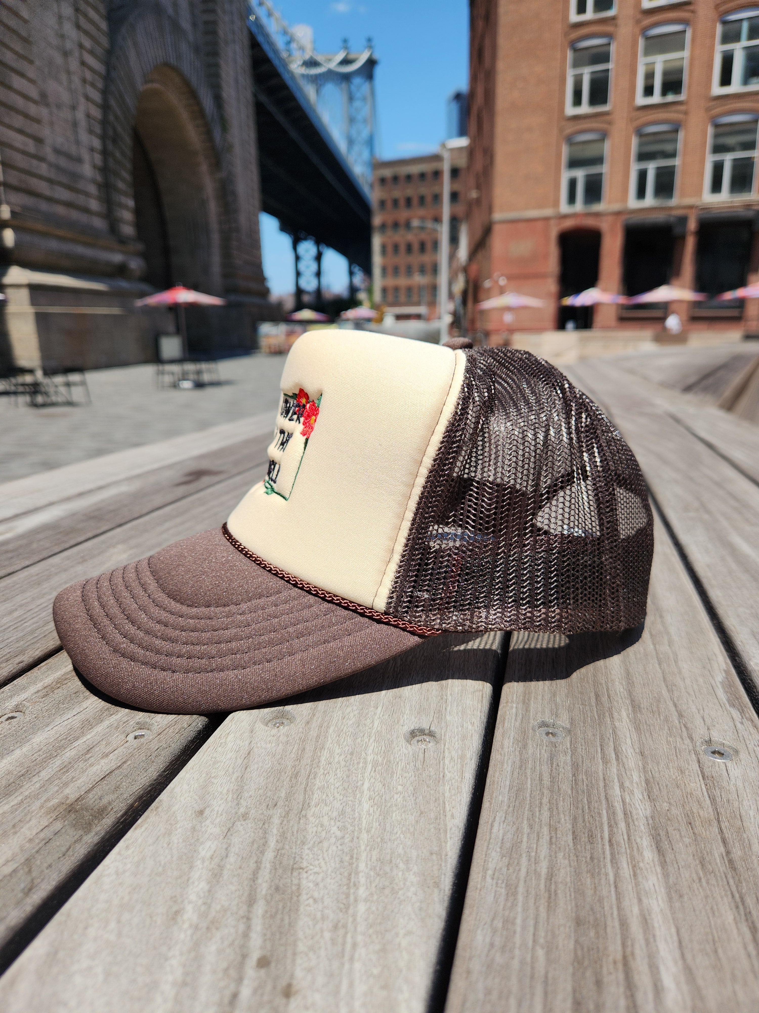 "Flower To The People" Tucker Hat