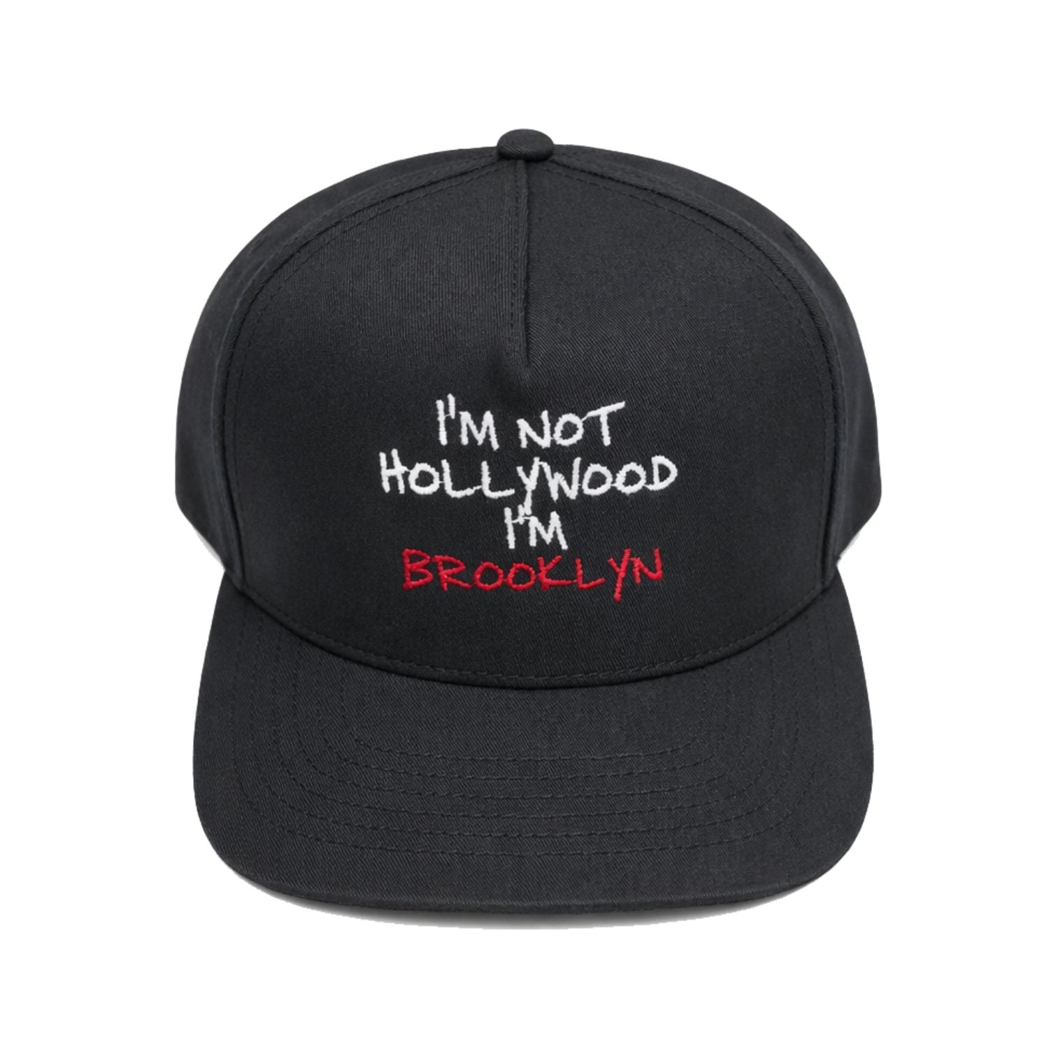 I’m Not Hollywood I’m Brooklyn Snapback Cap – Black