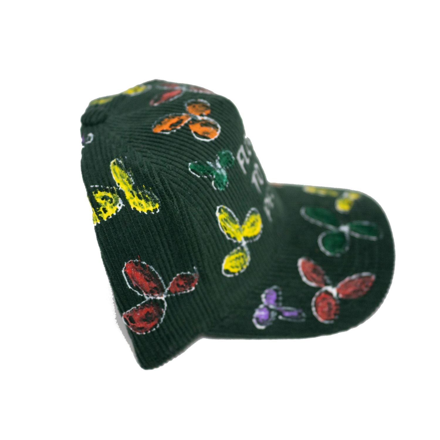 Flower to the People Embroidered Cap – Dark Green