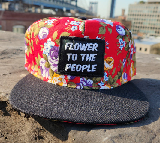 "Fower To The People" (Flower Red)