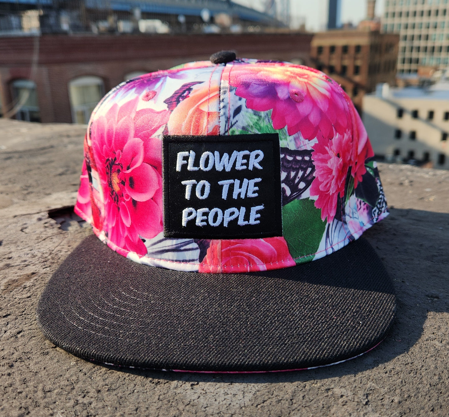 "Flower To The People" ( Pink Flower)