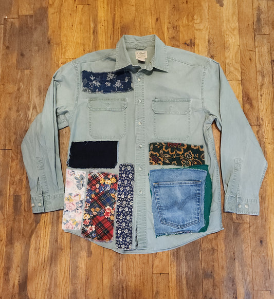 "Flower To The People" 1 of 1 custom shirt