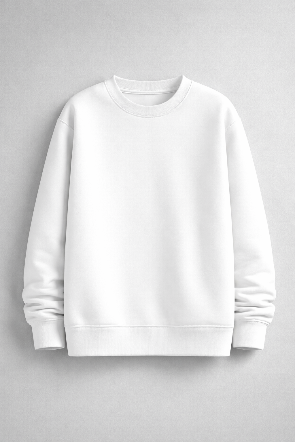 Classic White Sweatshirt