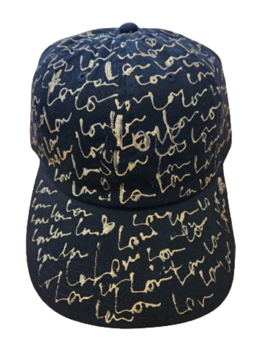 Love Love Love Hand painted (gold)