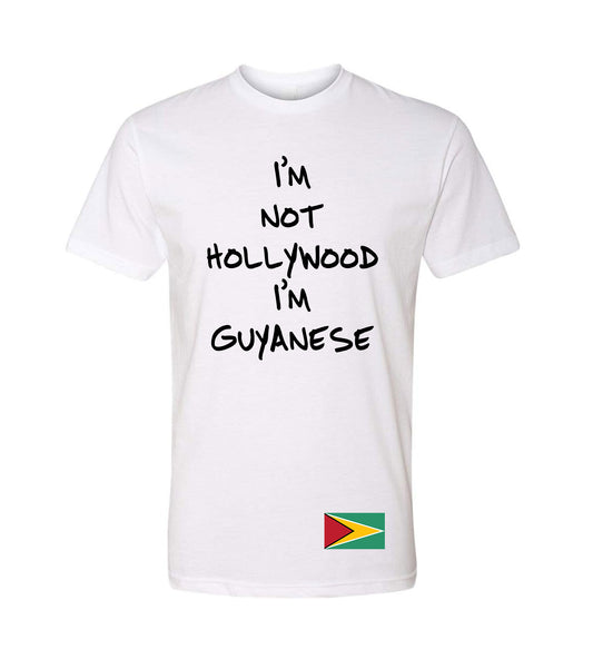 "I'm not hollywood I'm Guyanese"