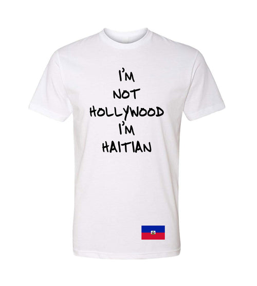 "I'm not Hollywood I'm Haitian"