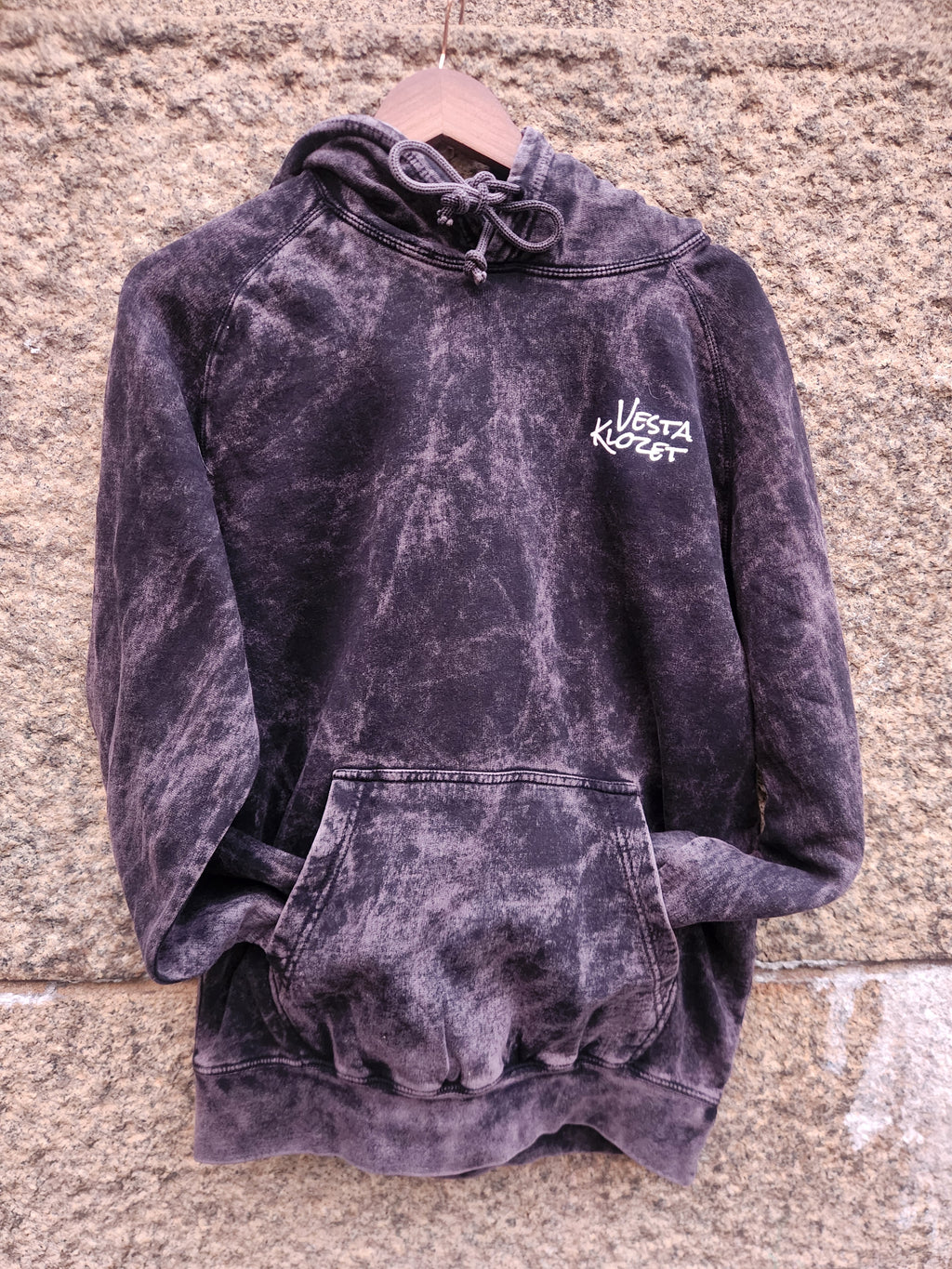 “I’m Not Hollywood, I’m Brooklyn” Bleached Distressed Hoodie