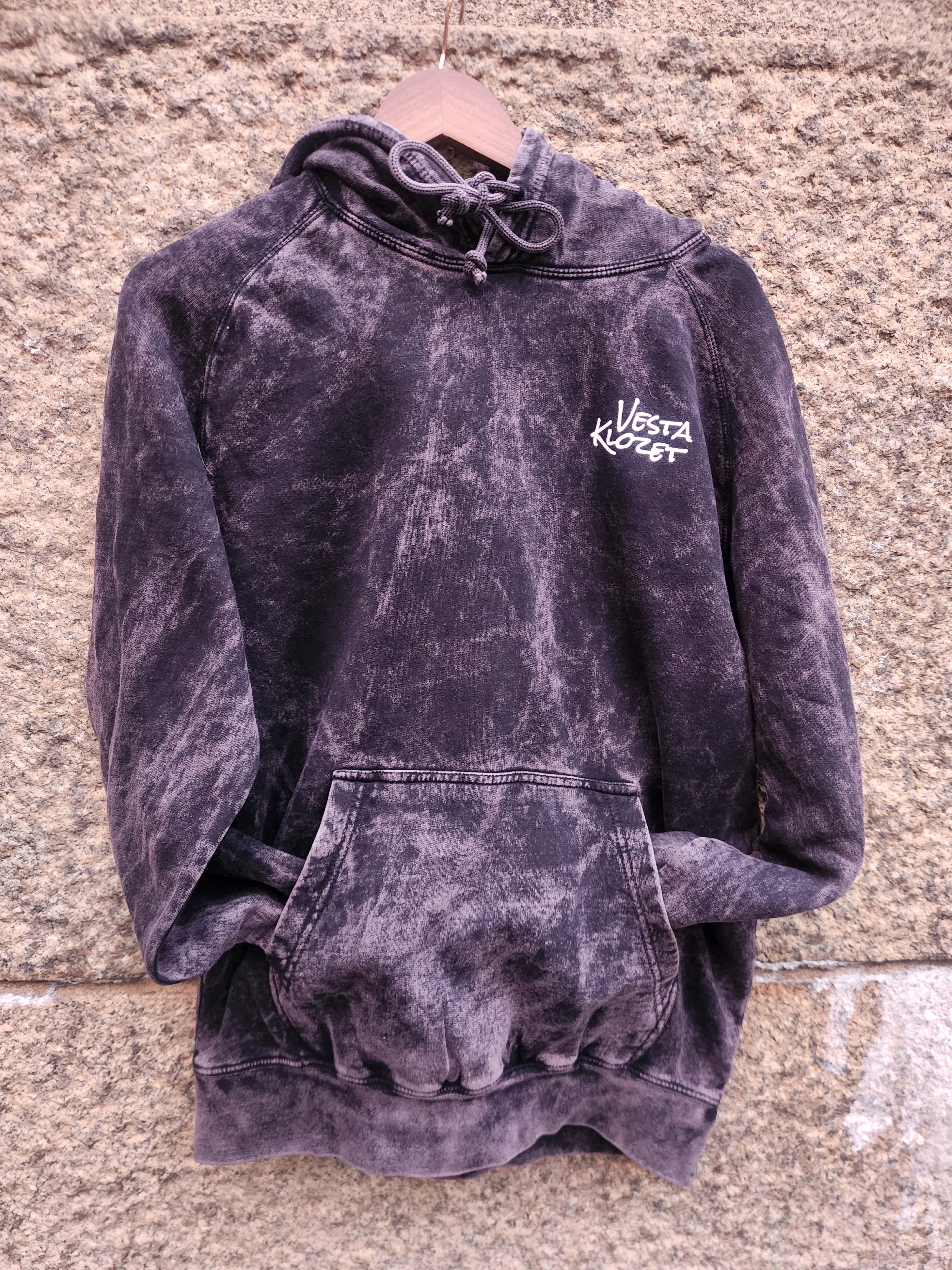 “I’m Not Hollywood, I’m Brooklyn” Bleached Distressed Hoodie